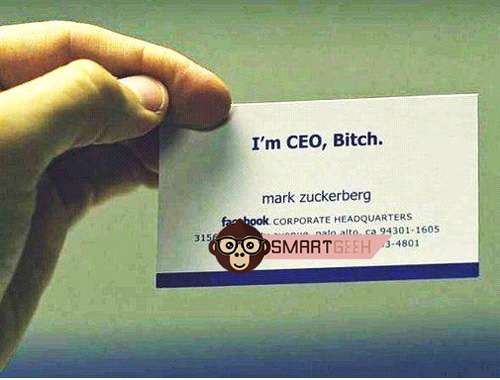 Facebook 15 Famous Individuals And Their Amazing Business Card