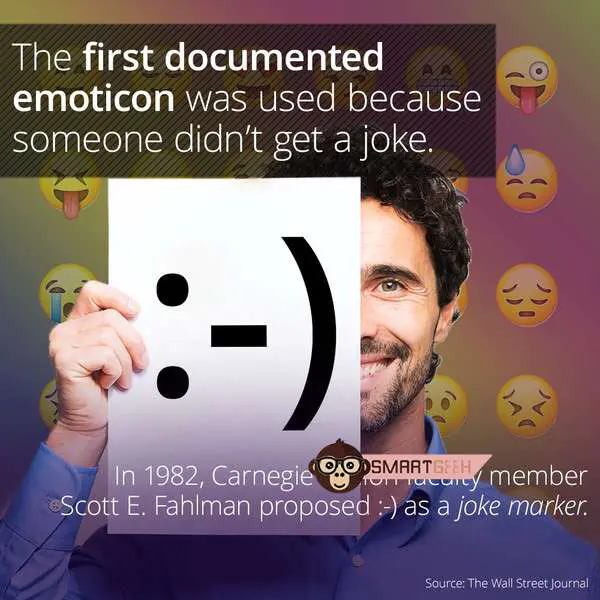 d7731780 8cc8 4c92 cd0a 159d73f049c1 Do You Know ? The First Documented Emoticon Was Proposed After A Bad Joke