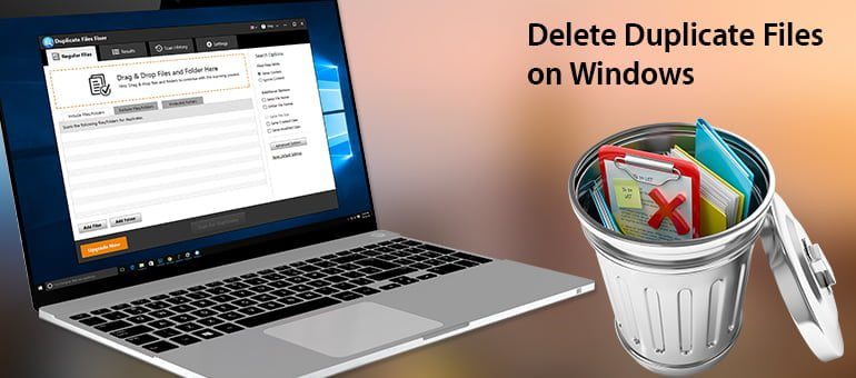 how to delete duplicate photos in laptop