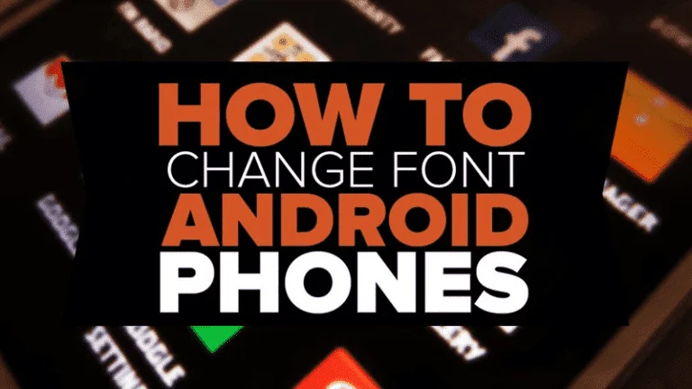 Change Fonts Android
