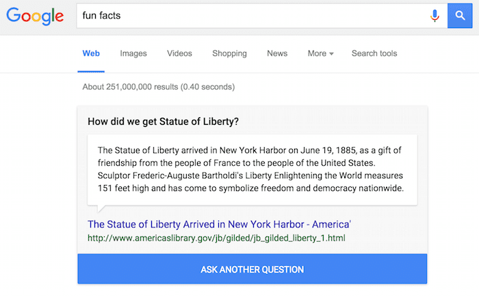 google-fun-facts
