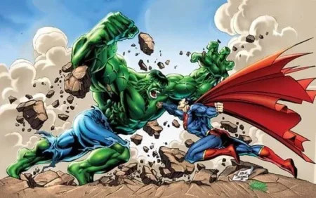 main qimg 36deb2a0f5c511065fc0d7eeb9e362f4 c jpg Watch : Fight between Superman and The Incredible Hulk
