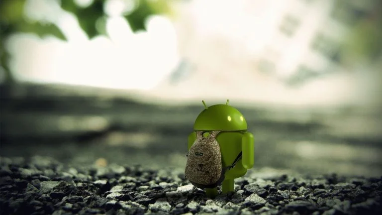 Android Mascot with Bag 3D HD Wallpaper 3 Top 7 Hidden Features Of Android OS You Need to Know