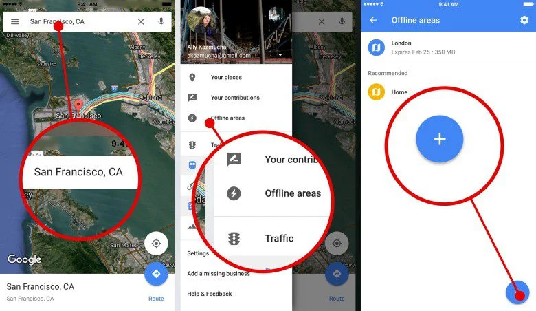 google maps offline howto 1 Top 7 Hidden Features Of Android OS You Need to Know