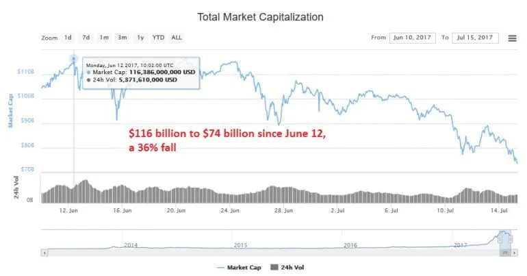 crypto mcap Brace for Impact! Bitcoin could CRASH on Aug 1, warns experts