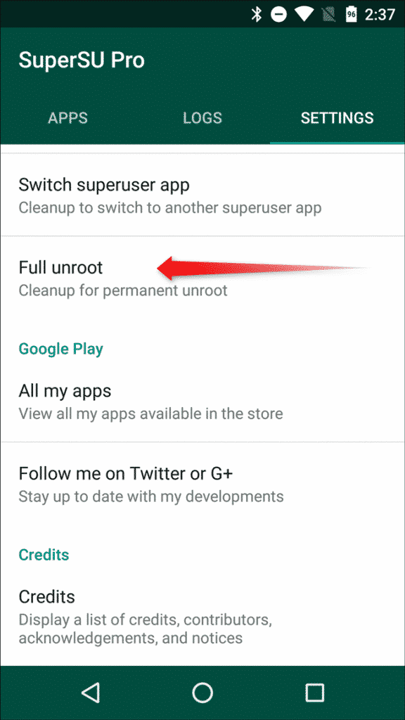 Screenshot 20160331 143724 The Two Simple Ways To Unroot Your Android Device In 2018