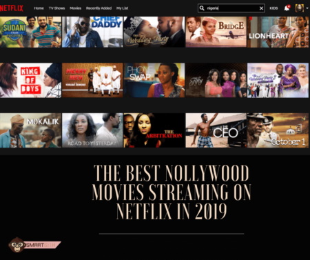 Nollywood movies on Netflix October 2019