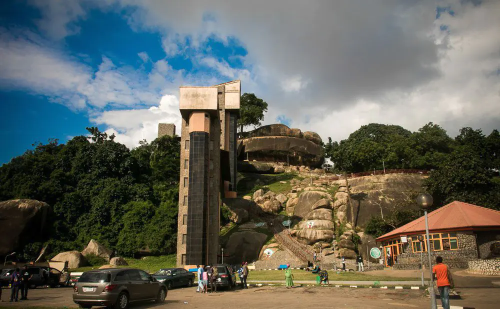 olumo rock abeokuta 9 Most Beautiful Cities in Nigeria.