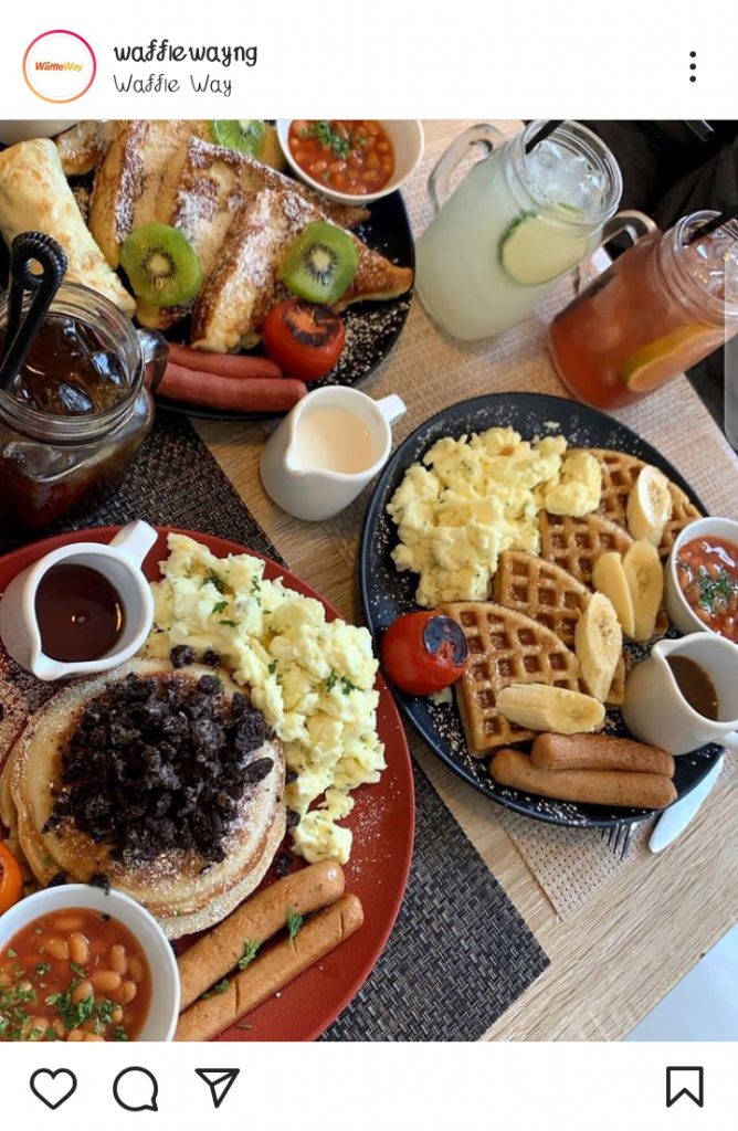 Waffle way is one the top places to hangout in Lagos