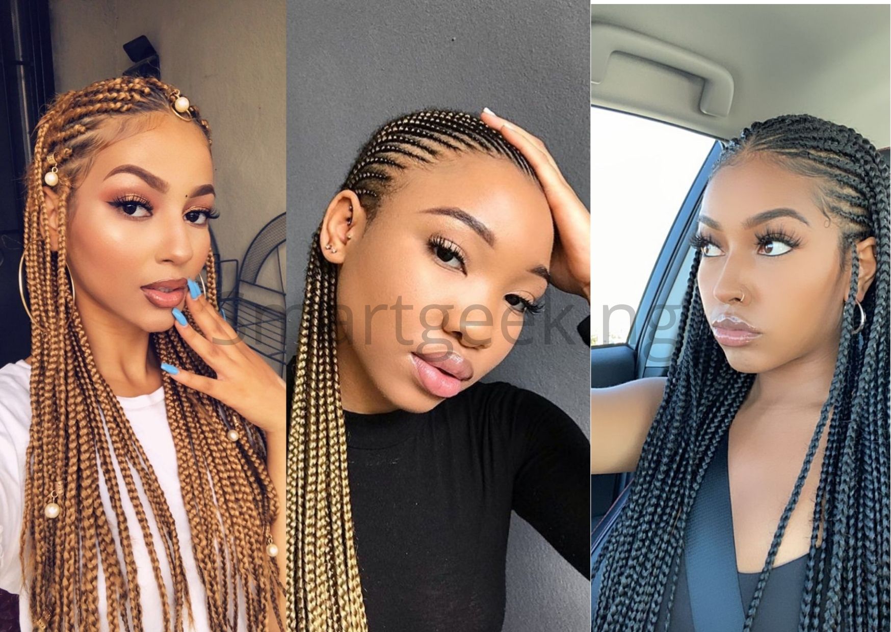 30 Stylish Protective Ghana Braids to Try in 2023  Hair Adviser