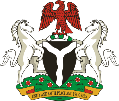 The Nigerian coat of arms