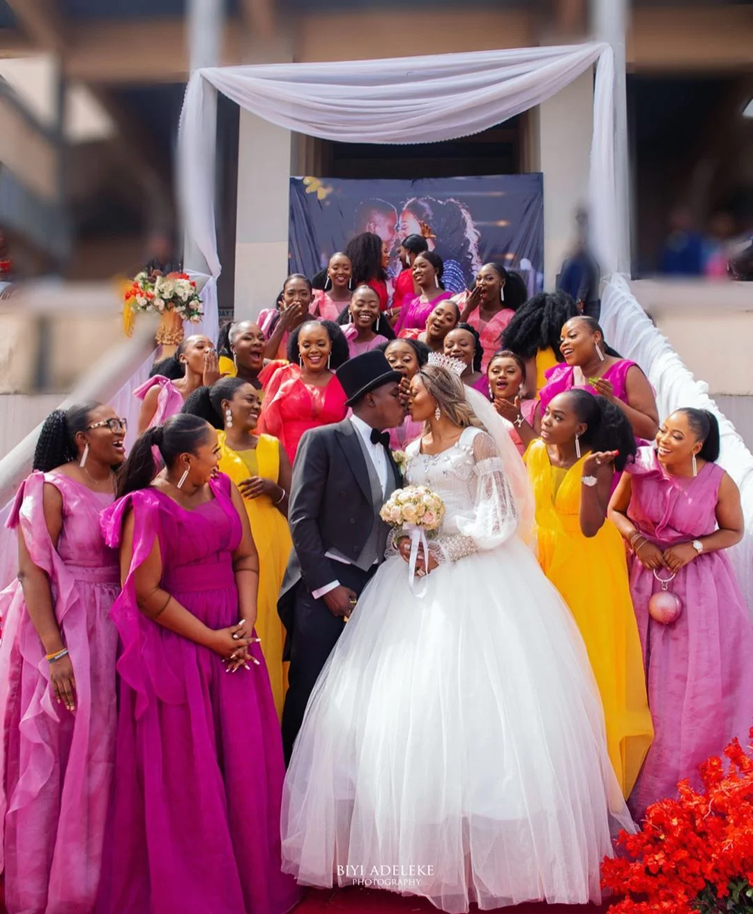 Adeaga Kie Kie Bukunmi White Wedding Photos 11 Biography And Career Of Nollywood Star KieKie