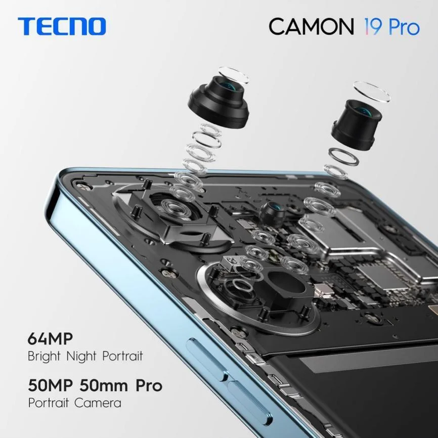 Capture Every Moment with the Tecno Camon 19 Pro: The Ultimate Device for Professional-Grade Point & Shoot Photography. 
