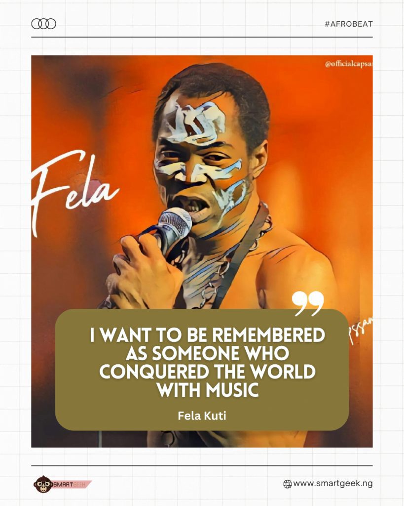 Fela Kuti, single-handedly revolutionized the music culture of Nigeria and Africa as a whole, leaving an indelible mark that transcended borders and generations.