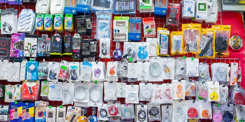 Assorted Phone Accessories - Phone Cases, Chargers, Screen Protectors, and Headphones showcasing the potential of Businesses you Can Start with 30k in Nigeria.