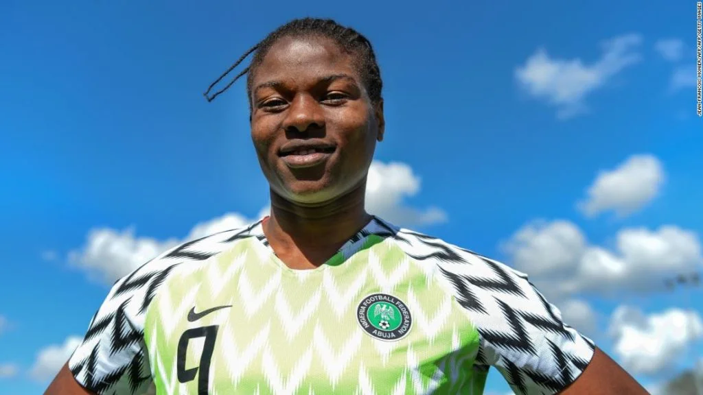 Desire Oparanozie, a distinguished Nigerian female footballer