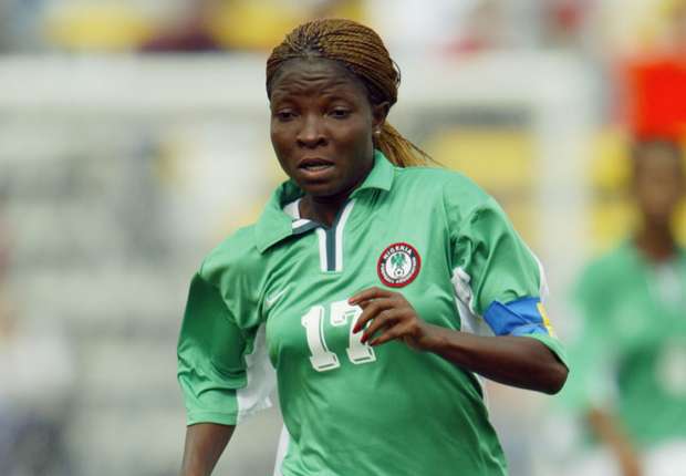 15 inspirational female athletes in Nigeria: Florence Omagbemi, the groundbreaking Nigerian female soccer player.