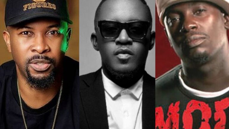 Nigerian Hip-Hop Evolution| An image showing three of the twelve other Hip-Hop artists whose songs defined an era in the Nigerian Hip-Hop space.