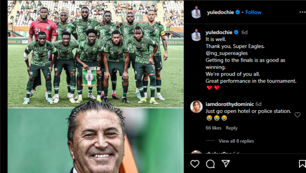 Add a subheading 1 How 7 Naija Celebs Reacted to Nigeria’s AFCON Loss