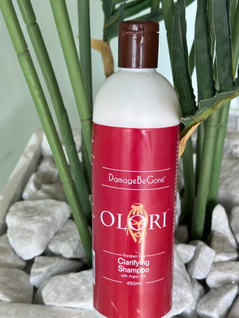 Olori Damage Be Gone Clarifying Shampoo scaled 1 10 Best Natural Hair Shampoo and Conditioners in Nigeria